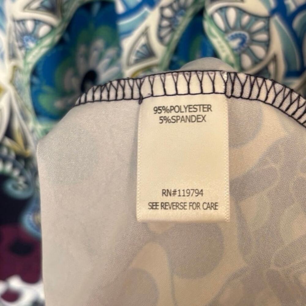 One World Boho Tunic Top Size 1X - Picture 7 of 8